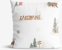 Goldea karácsonyi pamut párnahuzat - zakopane 50 x 50 cm