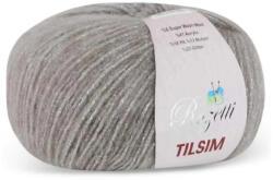  TILSIM csillogós fonal, 50g - szürke, ezüst szállal 362-12