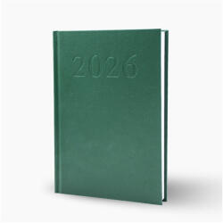 Bluering Határidőnapló agenda Standard A/5, napi, fehér lapokkal (zöld) 2027. Bluering® - iroszer24