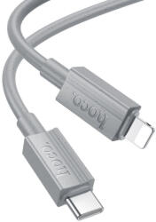  Cable USB C to Lightning Hoco PD 27W 1 m X107 gray (6942007626255)