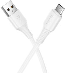  Cable USB A to Micro USB Hoco 2, 4A 1 m X120 white (6942007658898)