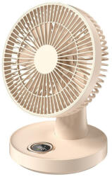 Desk fan LLD-F77 beige (5903396371783)
