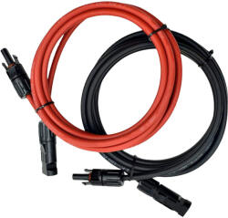 EcoFlow 2x hosszabbító kábel napelemekhez APV MC4 2m (XS6-2M-RED-BLACK) - marketzone