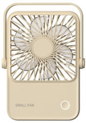  Desk fan with adjustable stand HX-122 beige (5903396372629)