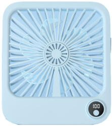  Desk fan with adjustable stand W30 blue (5903396371745)