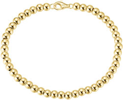 BeSpecial Bratara bilute argint 925 placata cu aur 14K, 18 cm, 4 mm, UNISEX (BRR136)