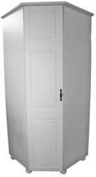 Spectral Mobila Dulap de Colt Dynasty, Alb, 89 x 216 x 55 cm Garderoba