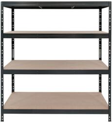Hobby Raft metalic depozitare 180 x 160 x 60 cm, antracit, 4 polite, 250 kg/polita (hobded1054154) Raft