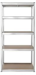 Hobby Raft metalic depozitare, 180 x 90 x 40 cm, galvanizat, 5 polite, 175 kg/polita (hobded1087594) Raft