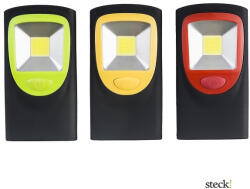 Steck ! LED lapos elemlámpa, 3W COB LED (STA 14C)