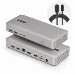 StarTech - Kétmonitoros USB4 dokkolóállomás - 155UE-USB4-DOCK (155UE-USB4-DOCK)