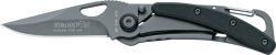 FOX BLACK FOX zsebkés G10 markolattal, titánium, világosszürkeBF-434_G10