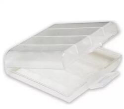 Panasonic akkubox (fehér/átlátszó) (ENELOOP-AKKUBOX)