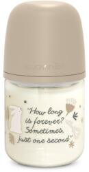 Suavinex Wonderland SX Pro Physiological Anti-Colic Glass cumisüveg üvegből S Slow Flow 0 m+ Cream 120 ml