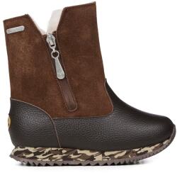 Emu Emu, Baker csizma nyersbőr részletekkel, Sötétbarna, 31 EU (K12941-OAK-13)