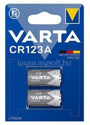 VARTA fotóelem CR123A, lítium, 2db/csomag (VARTA_57983123269) (VARTA_57983123269)