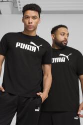 PUMA Puma, Logómintás póló, Fekete, L (682532-01-L)
