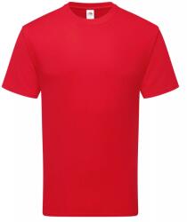 Fruit of the Loom Férfi póló, Fruit of the Loom, tiszta pamut, piros, 2XL INTL (walus_5906832125049)