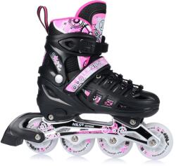 NILS Extreme 4 az 1-ben görgők, Nils Extreme, alumínium/acél/poliészter, rózsaszín/fekete, L 39-42 (16-25-057)