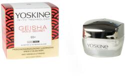 YOSKINE Ránctalanító és feszesítő arckrém, 65+ bőrre, Yoskine Geisha Gold Secret, nappali és éjszakai, 50 ml (C186)