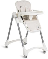 Moni Rico multifunkciós etetőszék alsó kosár nélkül, összecsukható fehér