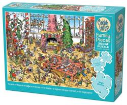 Cobble Hill 350 db-os Family puzzle - Elves at Work (47019) (47019)