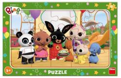 Dino 15 db-os keretes puzzle - Bing a játszótéren (301344) (301344)