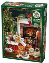 Cobble Hill 1000 db-os puzzle - Christmas Kittens (40216) (40216)