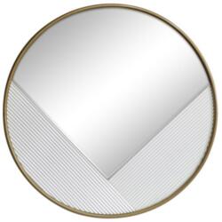 Mauro Ferretti Dekoratív fehér tükör fémből és MDF-ből, ø 80 cm, Tolosa Mauro Ferreti (0661260000)