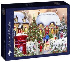 Bluebird Puzzle 1000 db-os puzzle - Winter Cottage (90152) (90152)