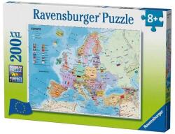 Ravensburger 200 db-os XXL puzzle - Európa (12841) (12841)