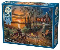 Cobble Hill 500 db-os puzzle - Fireside (45066) (45066)