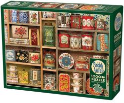 Cobble Hill 1000 db-os puzzle - Vintage Tins (40054) (40054)