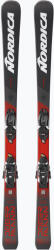 Nordica Gyerek alpesi sílécek Nordica Doberman Combi Pro S + wiązania J7.0 FDT anthracite/red