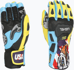 Level Síkesztyűk Level SQ CF black/yellow