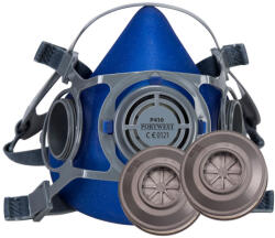 Portwest P418 Auckland fél maszk készlet maszk + szűrők M (P418BLUM)