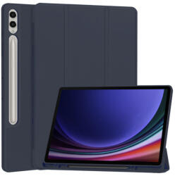 Techsuit Samsung Galaxy Tab S9 Plus / S10 Plus Techsuit - Flex Trifold (with Pencil Holder) - Sötétkék tok