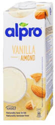 Alpro Növényi ital, dobozos, 1 l, , vanília-mandula (KHTEJAVM) (KHTEJAVM)