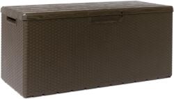 Toomax Kerti tároló doboz, Toomax Portofino, 340 liter, barna, 123, 7x54, 5x56, 2 cm