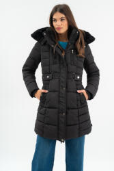 budmil Női Téli Kabát, WELLY, Fekete, XS