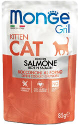 Monge Grill Cat Kitten Lazacos Falatok Aszpikban 85 g (149307)