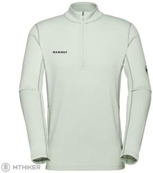 MAMMUT Aenergy ML félcipzáras pulóver, ezüst zsálya (L)
