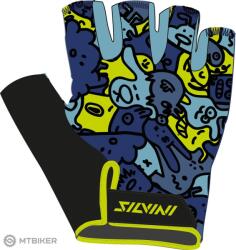 SILVINI Locri gyerekkesztyű, kék/neon (11-12)