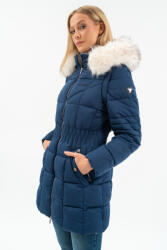 budmil Női Téli Kabát, ISABELLA25, Kék, 2XL