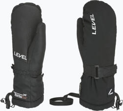 Level Детски скиорски ръкавици Level Junior Mitt black