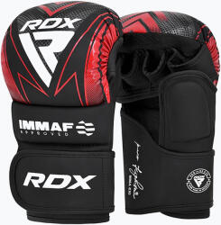 RDX Mănuși de grappling RDX IMMAF Approved Shooted Grappling red