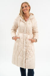 budmil Női Téli Kabát, ARIELA25, Bézs, L