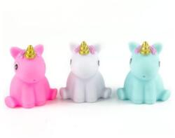 Kensho Buddy & Barney: Spriccelő és világító unikornisok fürdőjáték szett - 3 db-os