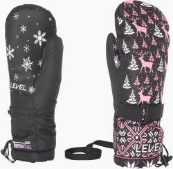 Level Mănuși de schi pentru copii Level Junior Mitt ninja pink