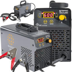 Powermat Akkumulátor töltő inverteres indítással 600A 12/24 V Töltő 80A PM-PI-600T (PM01245) - homelux